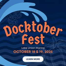 Docktoberfest at Seattle Boat SkyLaunch Marina at Lake union