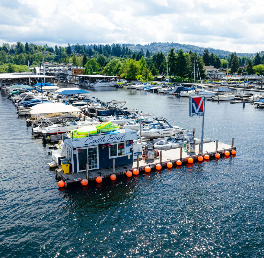Lake Union Marina view 2