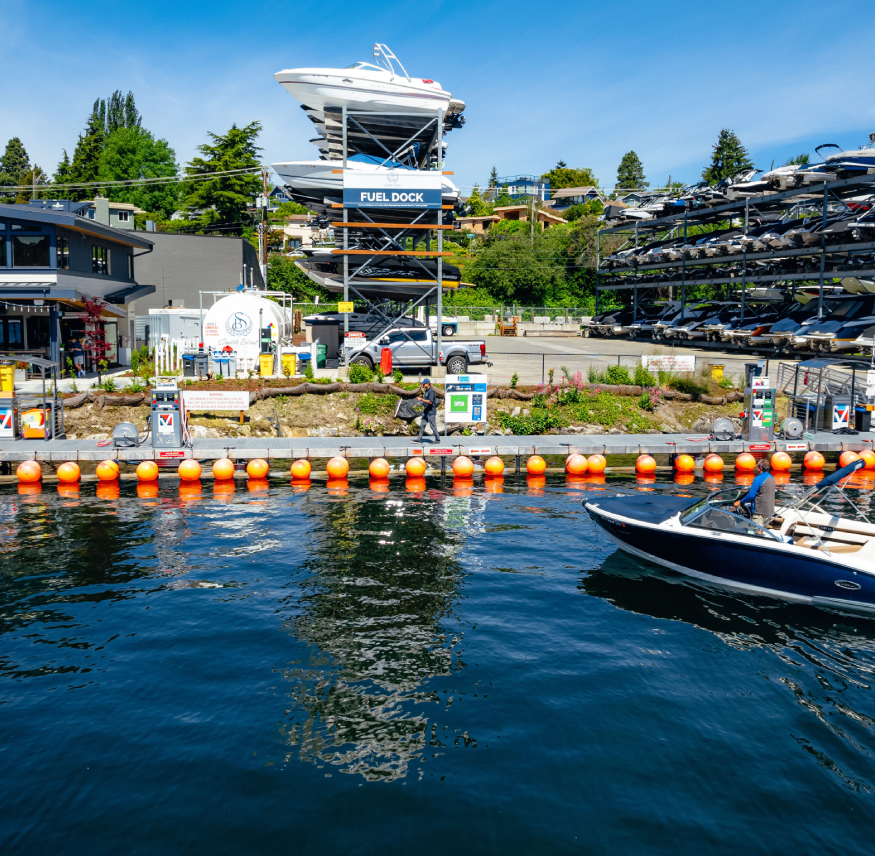 Lake Union Marina view 2