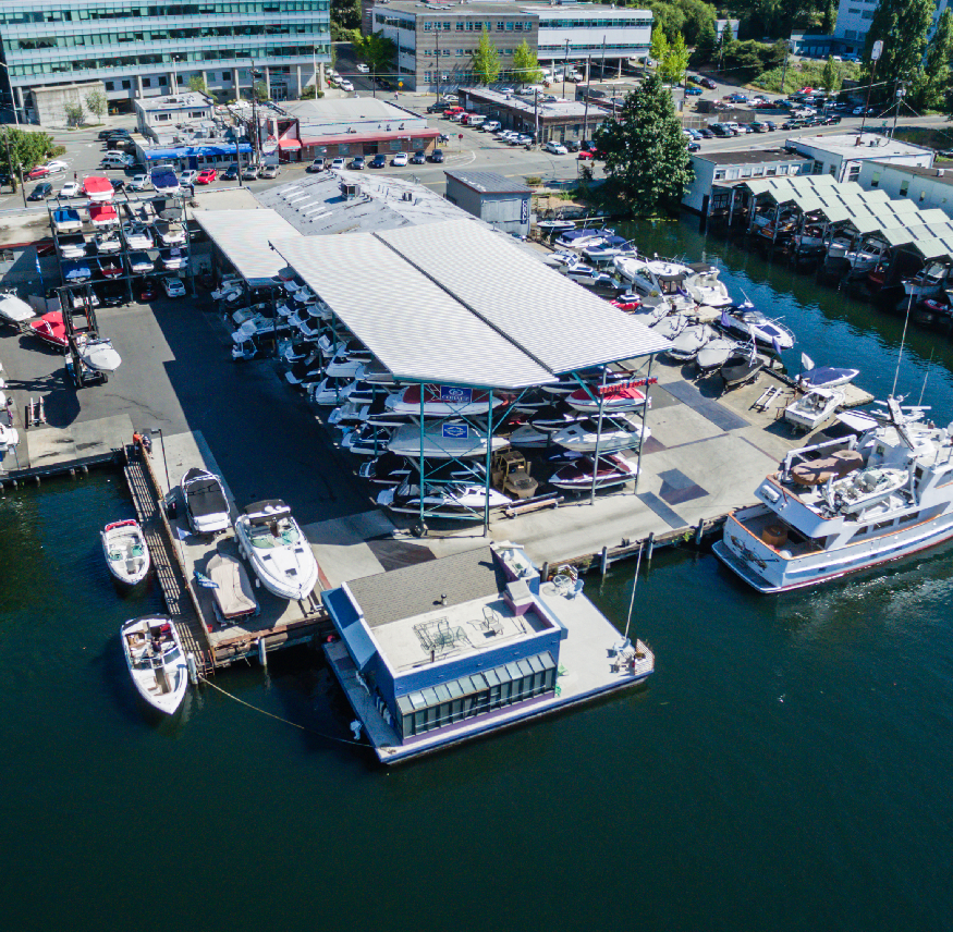 Lake Union Marina view 1